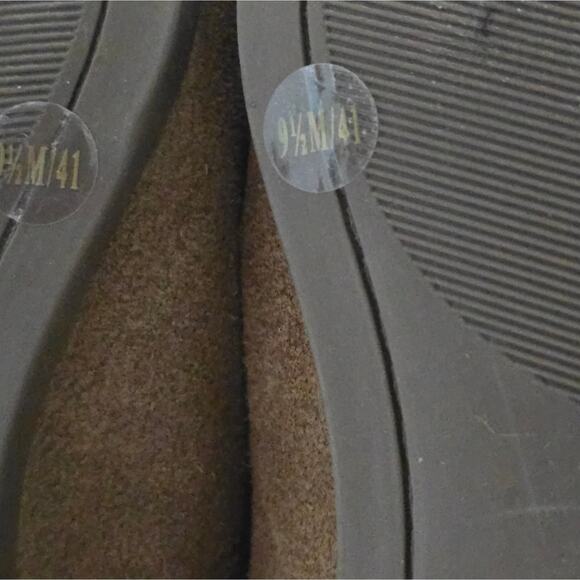 Sole Society Tan Suede Harness Ankle Boots Booties Size 9.5 - Picture 8 of 8